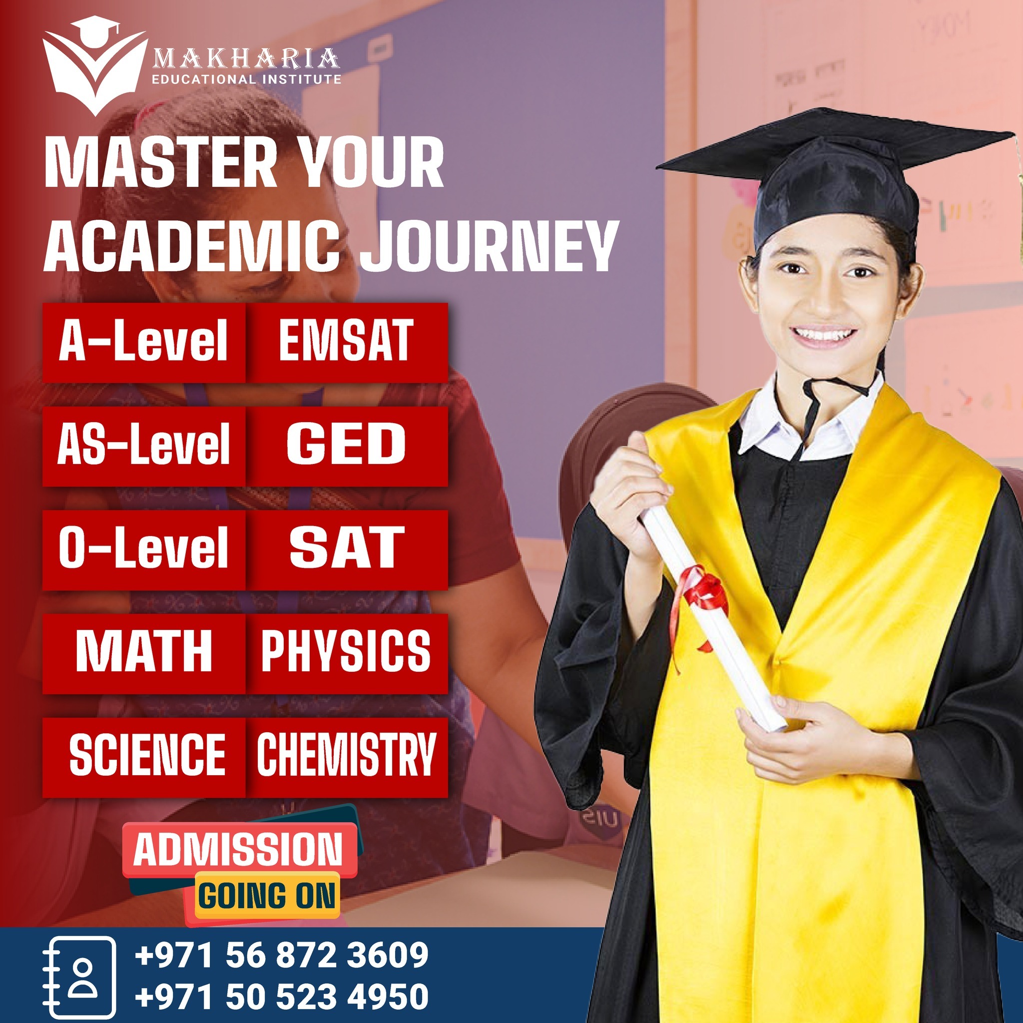 Shape Your Future with Makharia Institute’s Expert-Led Academic Programs