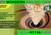 Modern Staircase Railing Fixing Contractor Ajman Dubai Sharjah