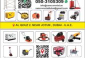 Equipment rental agency in Dubai