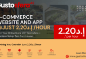 Launch Your Own Branded Restaurant Website & Apps – إ.د2.20/hour with Gustosfera