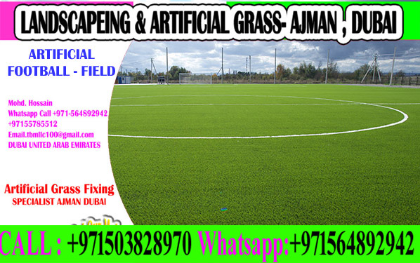 Football field Artificial Grass Fixing Dubai , ajman Sharjah