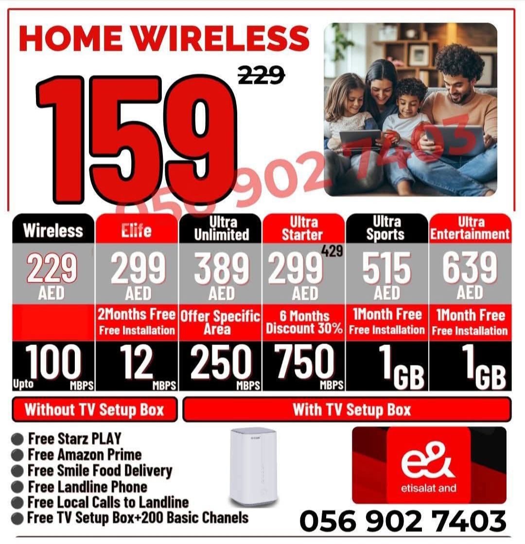 Home WiFi Service 5G