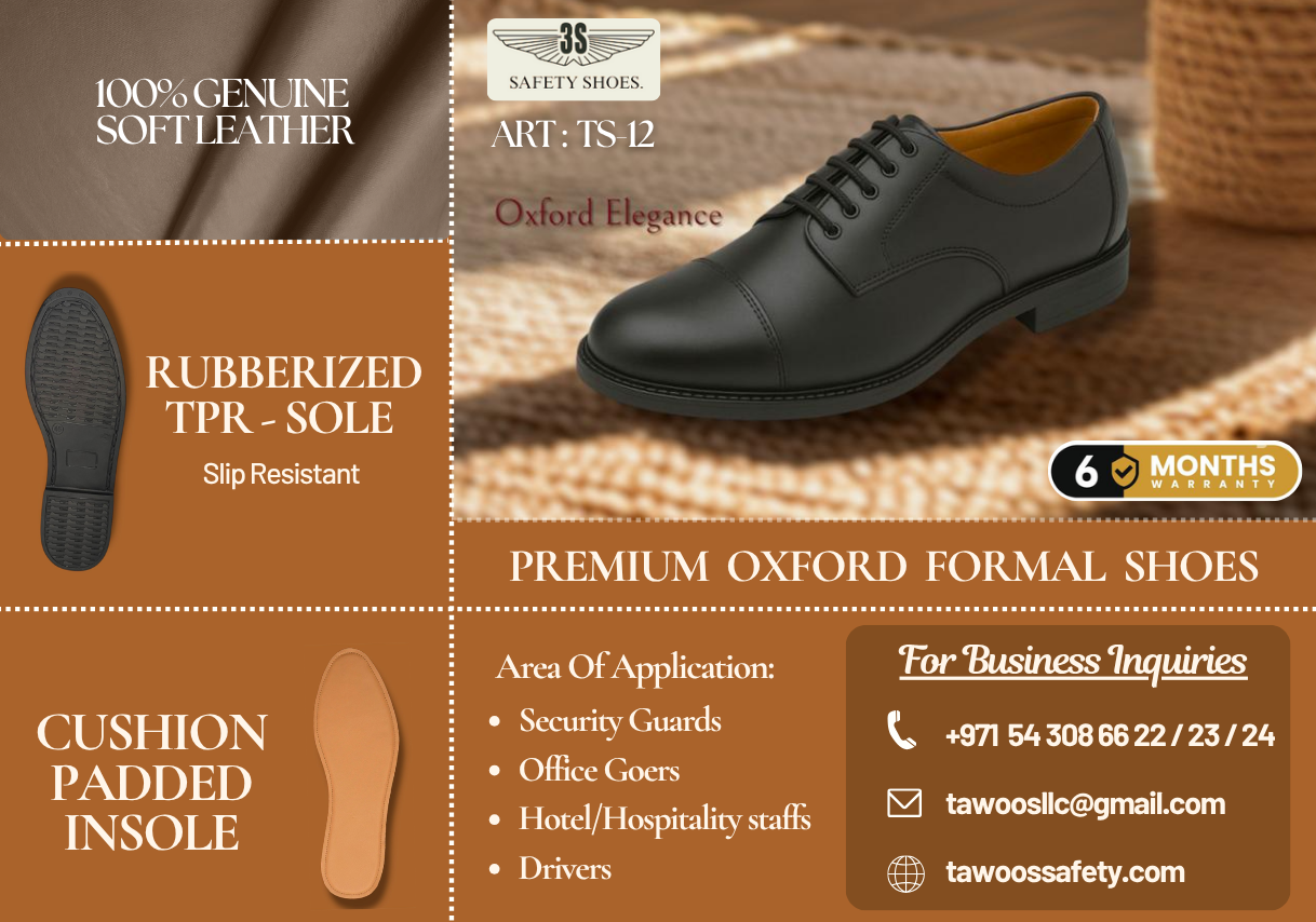 OXFORD FORMAL SHOES / SECURITY SHOES