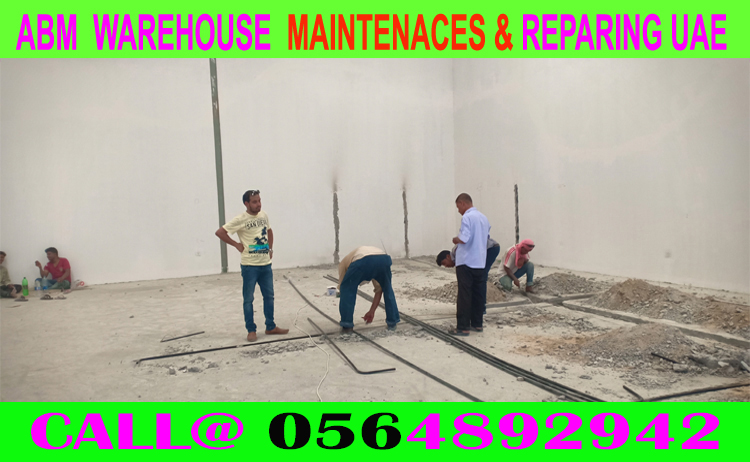 Warehouse Maintenance Repairing Ajman Dubai Sharjah Industrial Maintenance Service Company Ajman Sharjah Dubai
