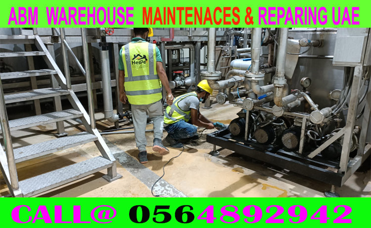 Warehouse Maintenance Repairing Ajman Dubai Sharjah Industrial Maintenance Service Company Ajman Sharjah Dubai