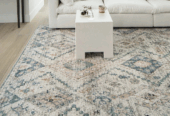 Zen Sandy Carpet – Fading Diamond Transitional Design
