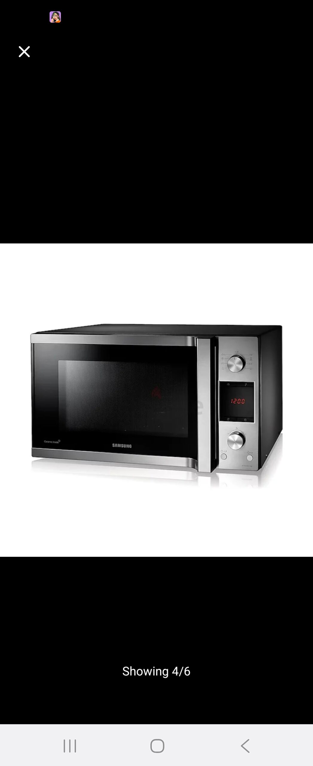 Microwave Sumsung 45L