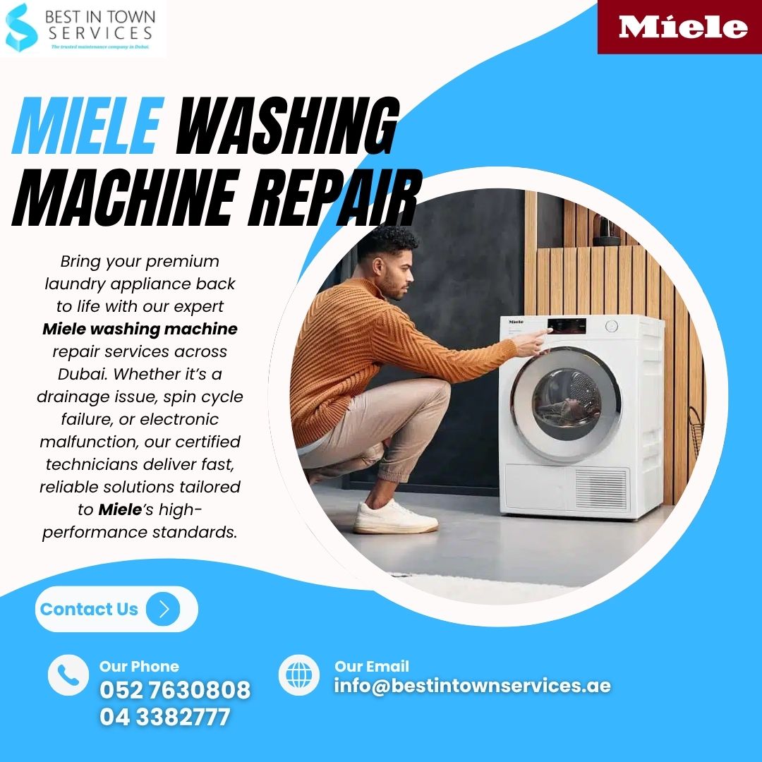Best In Town Services – Miele Washing Machine Repair Services