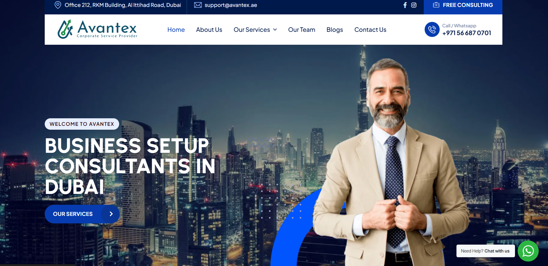 Business Setup Consultants in Dubai, UAE | Avantex
