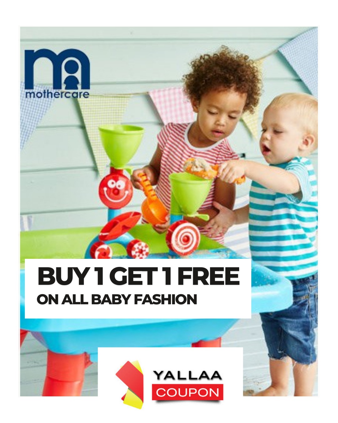 Savings for Your Little One – Mothercare BOGO Deal!