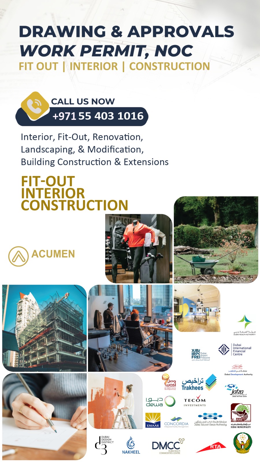 Interior Design and Fit Out Approvals