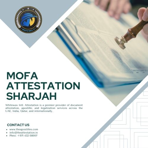 Find MOFA Attestation Sharjah