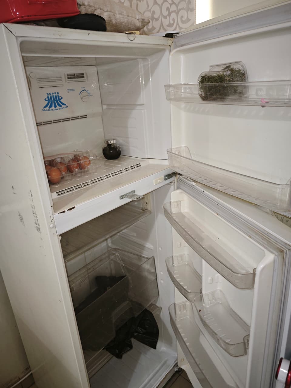 Used White Refrigerator for Sale – Not In Working Condition