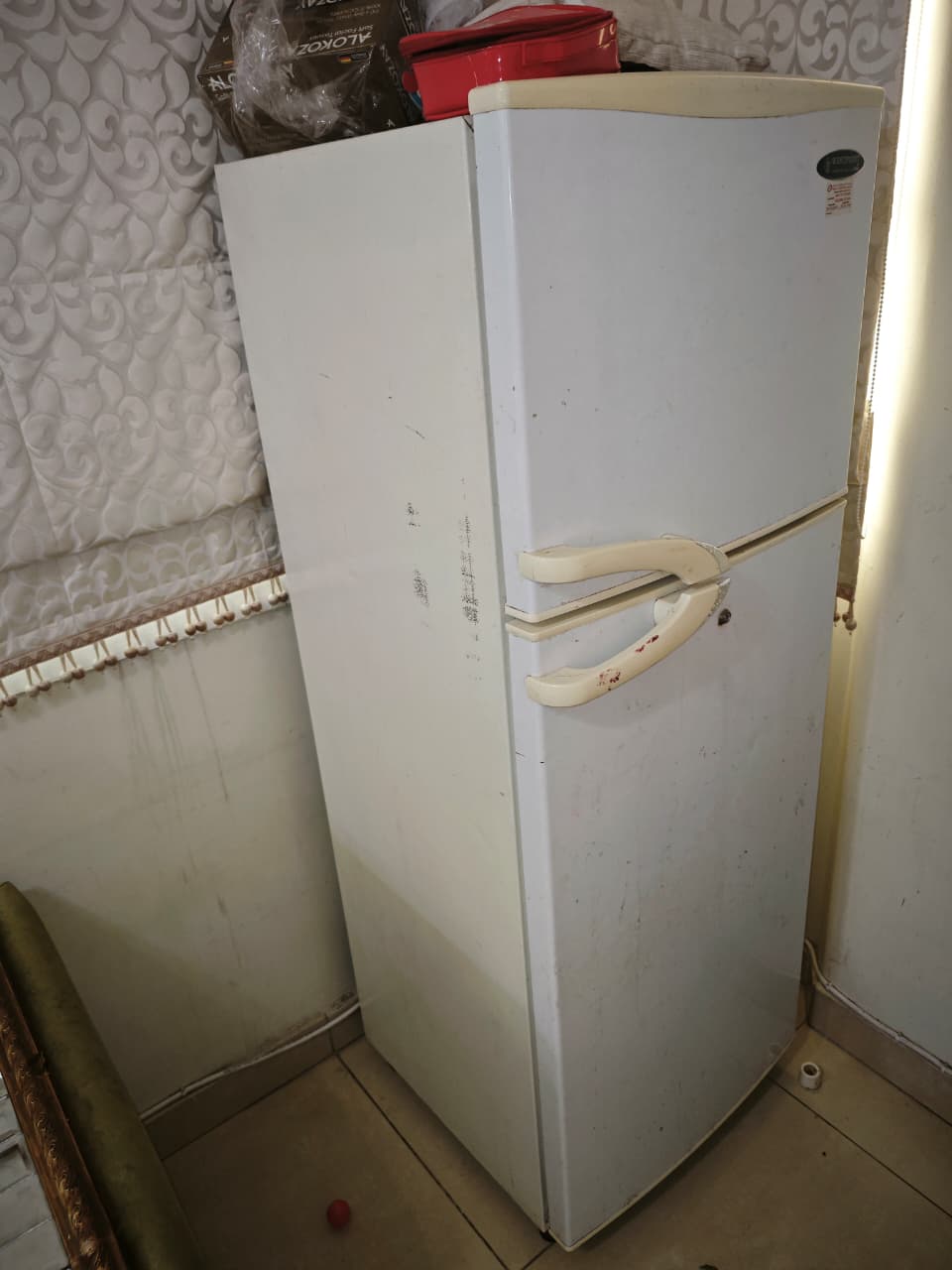 Used White Refrigerator for Sale – Not In Working Condition