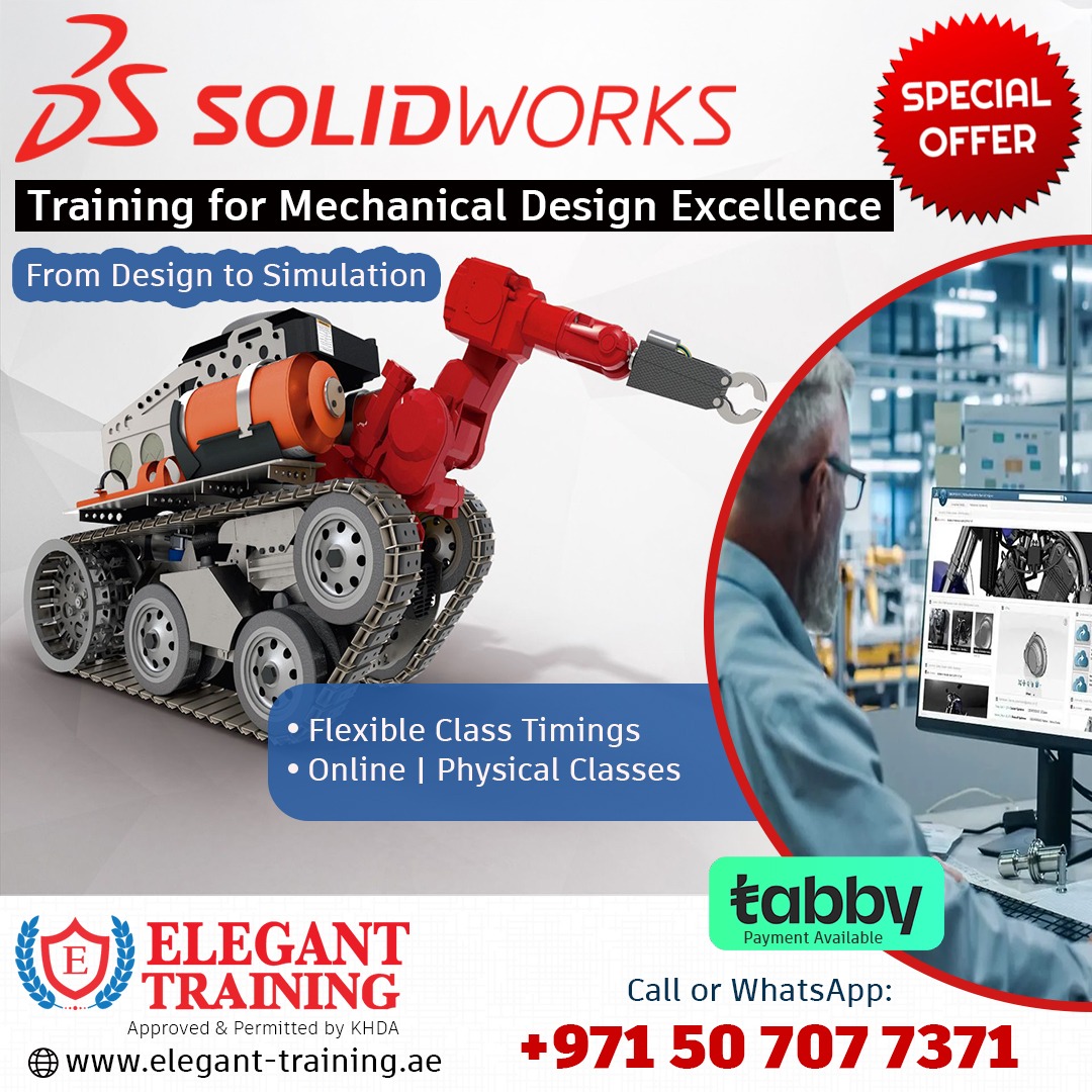 SOLIDWORKS TRAINING FOR MECHANICAL DESIGN EXCELLENCE
