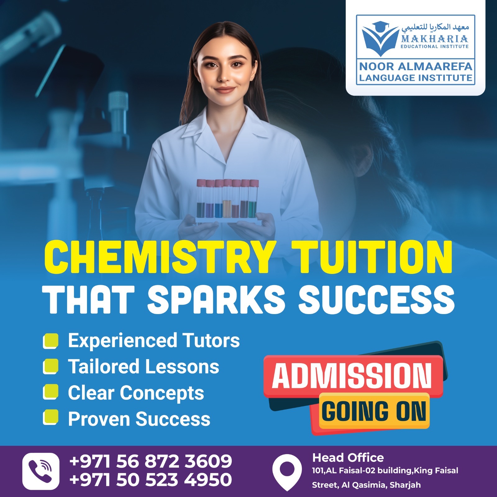 Master Chemistry with Expert Tutors Call 0568723609
