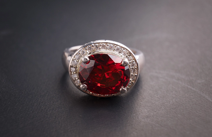 Get Custom Ruby Stone Rings in Dubai – Clio Jewellery