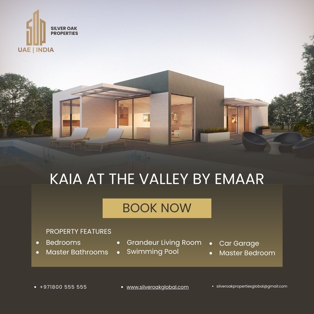 Kaia Valley Dubai by Emaar – Premium Family Townhouse Living