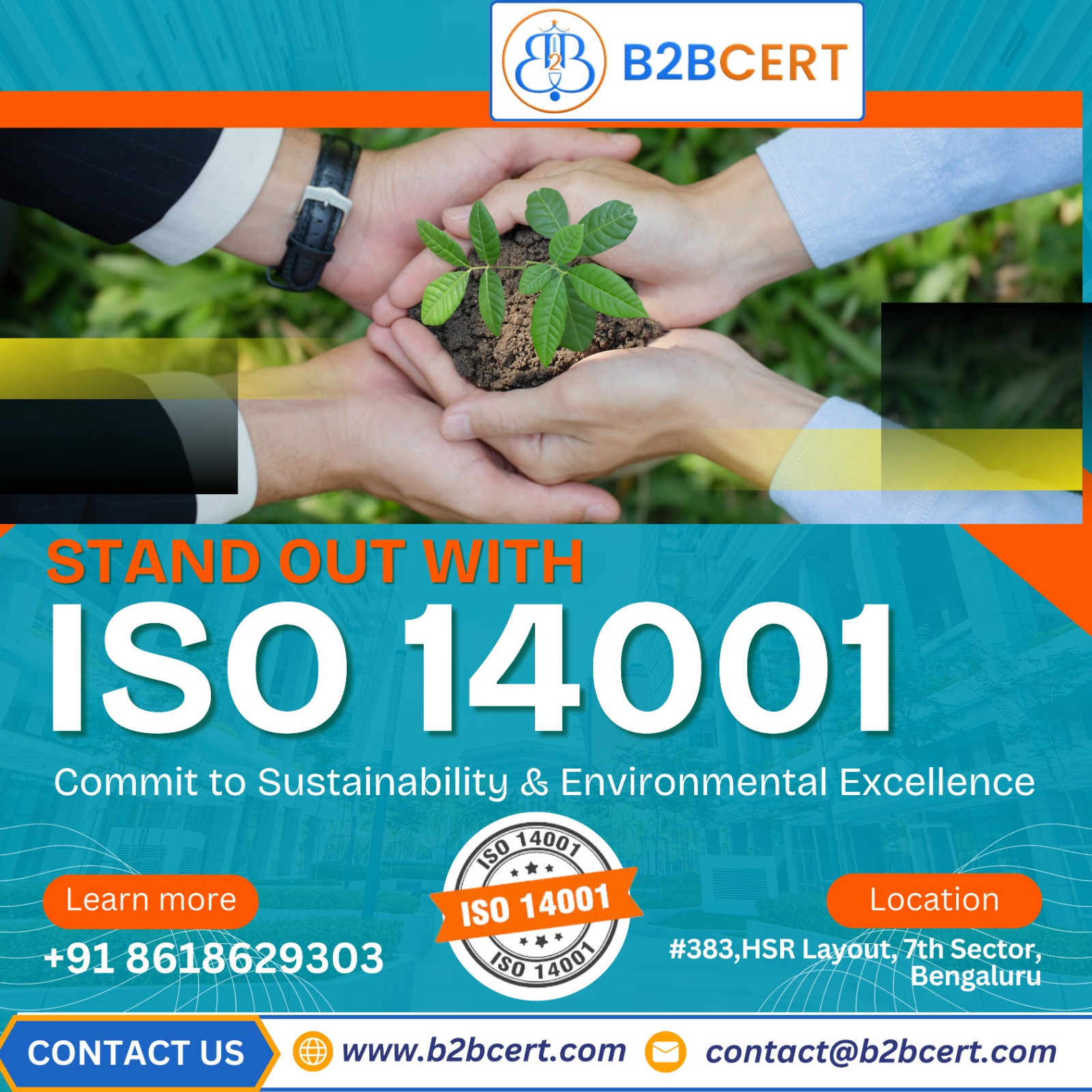 Get ISO 14001 Services in Dubai – Build a Sustainable Future with B2B Cert!