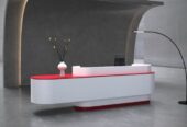 Modern Reception Desk for Corporate Offices | Highmoon Office Furniture