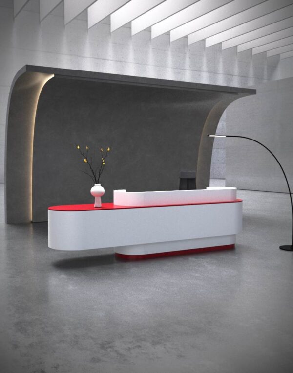 Modern Reception Desk for Corporate Offices | Highmoon Office Furniture