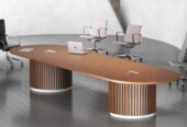 Modern Reception Desk for Corporate Offices | Highmoon Office Furniture