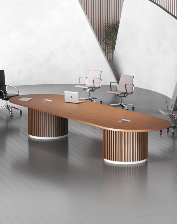 Modern Reception Desk for Corporate Offices | Highmoon Office Furniture