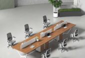 Modern Reception Desk for Corporate Offices | Highmoon Office Furniture