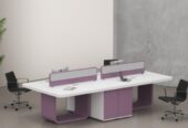 Modern Reception Desk for Corporate Offices | Highmoon Office Furniture
