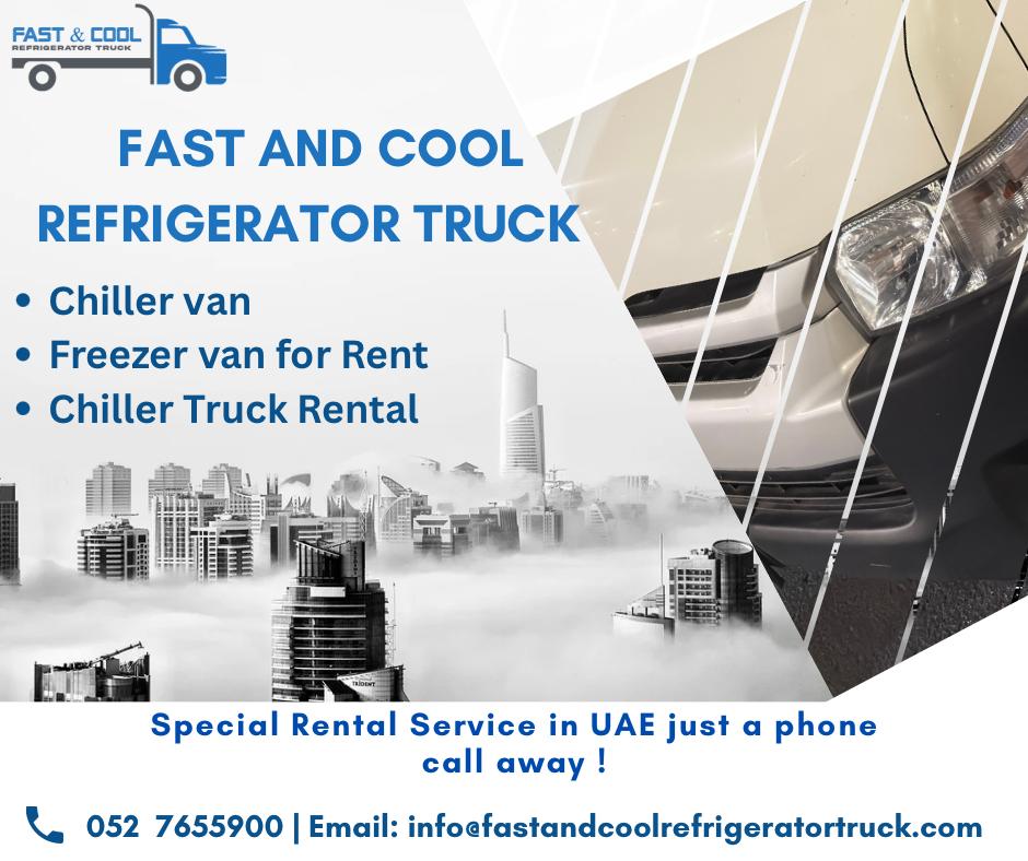 Chiller Van For Rent