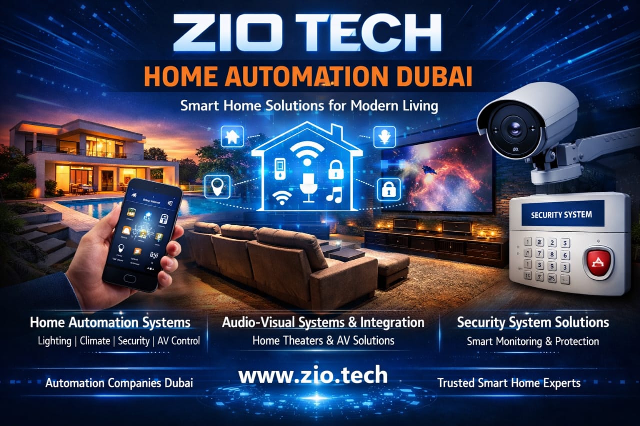 Smmart Home Automation Company in Dubai-Ziotech