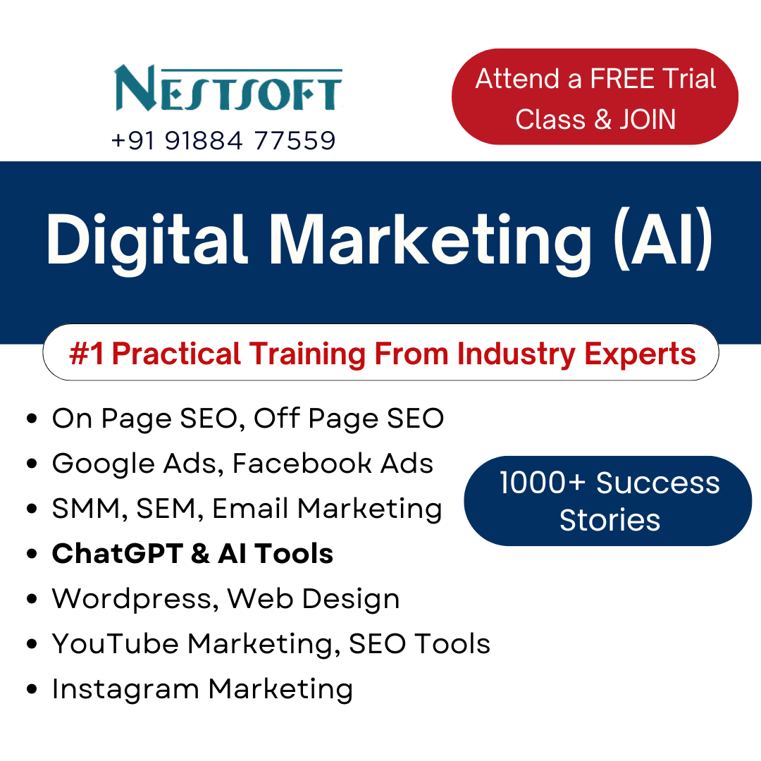 Best Digital Marketing Training Institute in UAE – Nestsoft.ae