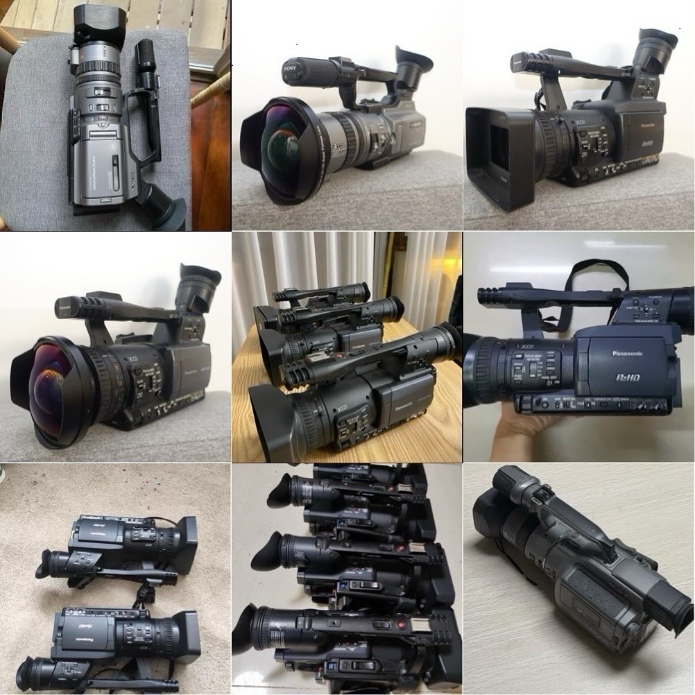 Canon XA75, Sony FDR-AX43, Panasonic HC-X1200