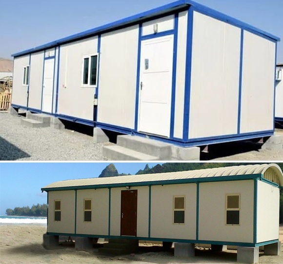 Prefabricated porta cabins