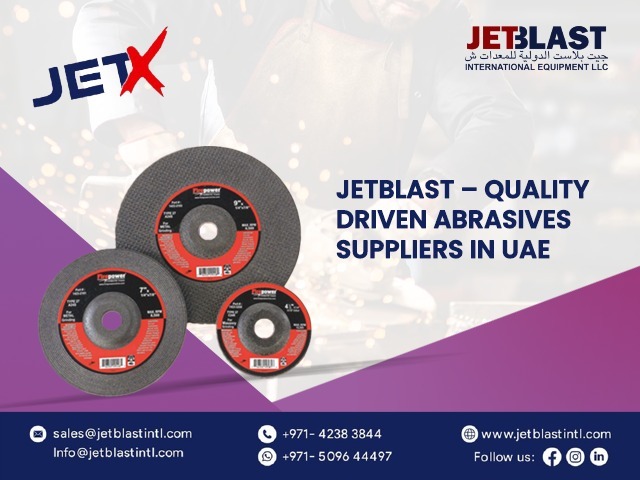 abrasives suppliers in UAE | JetBlast