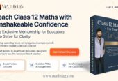 Class 12 Maths Teaching Resources for Teachers | Full Syllabus + Lectures & Assignments
